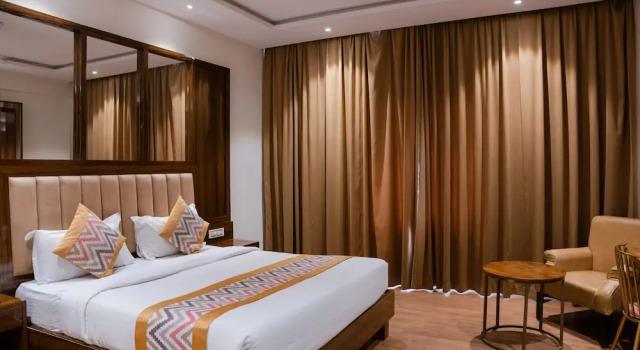 1 makuuhuone Deluxe Kahden hengen huone kaupunkinäköala Oaktree Hotel