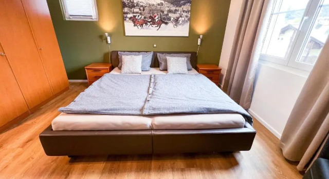 Апартаменты swissme - 100qm - Balkon - 2 Bäder - Parkplatz - Fußbodenheizung