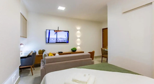 Kit Net Studio - II, moderna e aconchegante, Rezerwuj Hotel Hotele w Distrito Federal z parkingiem, Parking