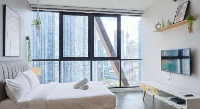 Люкс Deluxe Scarletz Suites KLCC by KANs