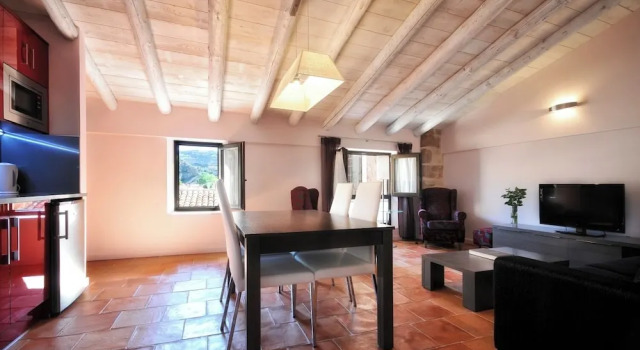 Семейные апартаменты с 2 комнатами с видом на город La Casa Grande de Albarracín