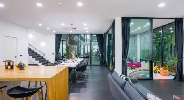 Oxygen PoolVilla Pattaya Jomtien Beach 1 km. walking street 5 km.