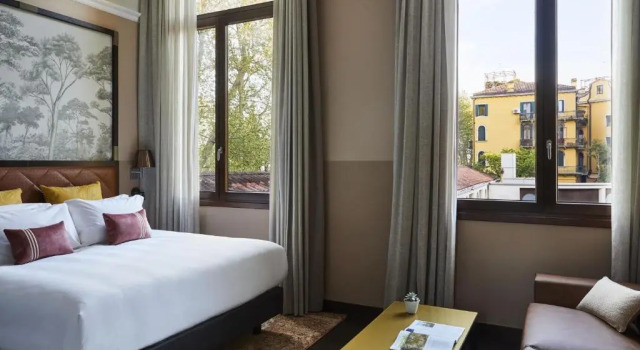 Двухместный люкс с видом на сад Hotel Indigo Venice - SantElena by IHG
