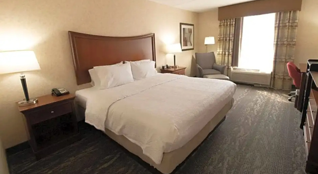 Люкс с красивым видом из окна Hampton Inn & Suites Richmond/Virginia Center