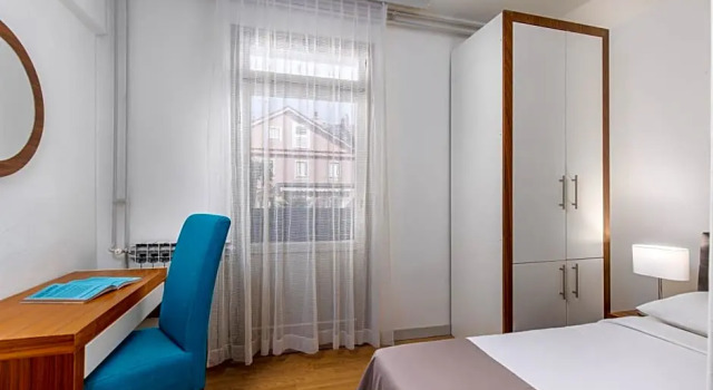 Двухместный номер Standard с балконом и с видом на море Hotel Zagreb
