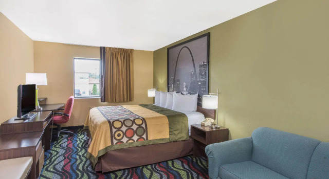 Двухместный люкс Super 8 by Wyndham Farmington