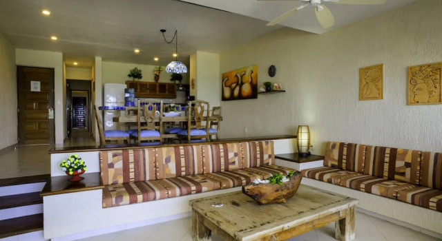Номер Standard с 2 комнатами с балконом и с красивым видом из окна Villas De Rosa Beach Resort