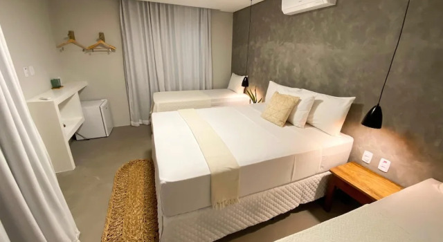 Четырёхместный номер Comfort Pousada Baobá