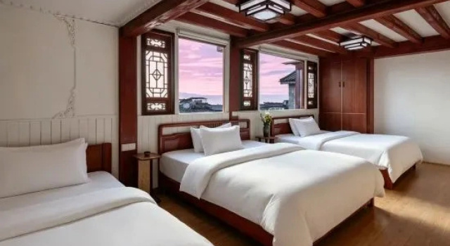 Семейный люкс с видом на море Zhencang Mianer Inn