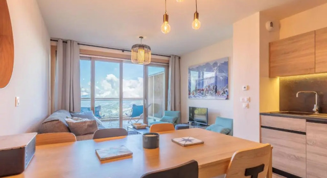 Appartement Les Arcs 1600, 3 pièces, 6 personnes - FR-1-461A-24, Prenota Appartamento Hotel a Alvernia con parcheggio, Parcheggio