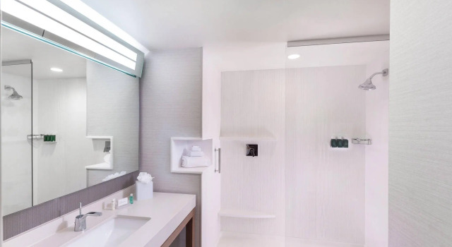 Четырёхместный номер Standard с балконом Courtyard by Marriott Baton Rouge Downtown