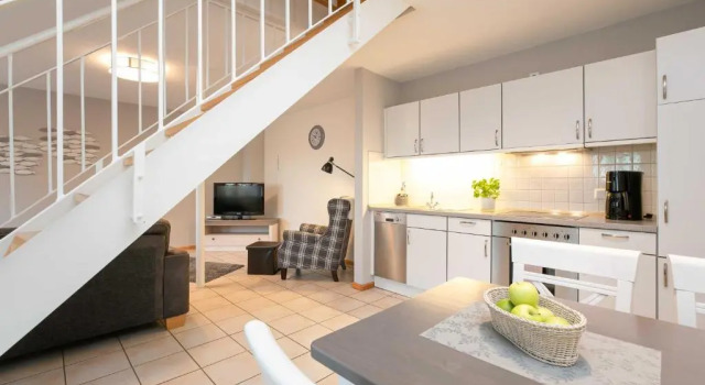 Апартаменты с 2 комнатами Nordseehof Fuhlehoern