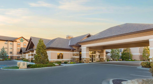 Кровать в общем номере Homewood Suites by Hilton Boise