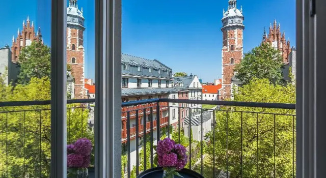 Двухместный номер Standard с балконом Dada Premium Aparthotel
