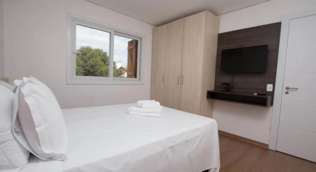 500 metros, Rua Coberta Centro - Residencial Scheifler, Забронировать Апартаменты/квартира Gramado City Centre Грамаду, рядом с Gramado Bus Station