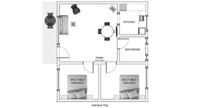 Номер Standard с 2 комнатами Cedar Lodge Motel