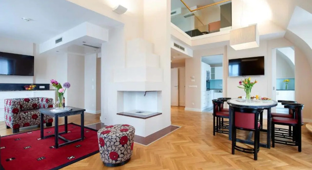 Апартаменты Пентхаус с 2 комнатами с видом на город Singerstrasse 21-25 Aparthotel 350m next to St Stephen´s Square