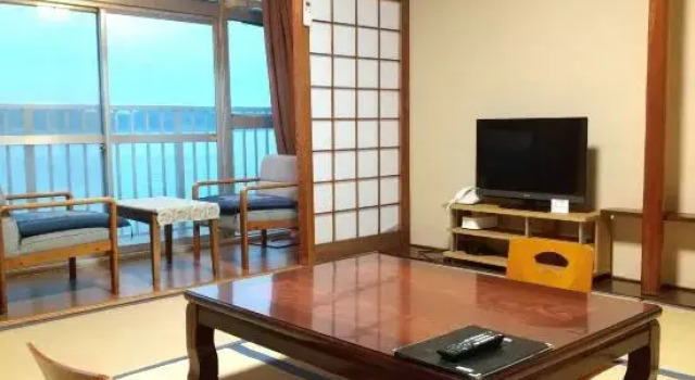 Номер Standard с видом на море Hotel Shouryuen Kaisei