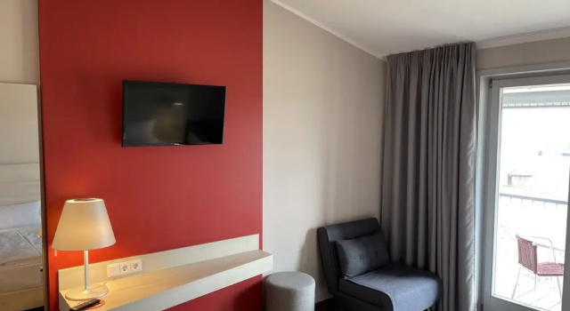 Двухместный номер Superior с балконом Отель Coffee Fellows Hotel Irschenberg Sud