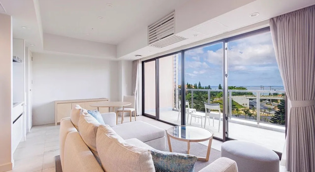 Люкс Deluxe с красивым видом из окна Hotel Shigira Mirage Beach Front