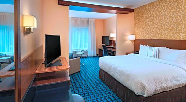 Двухместная студия Fairfield Inn & Suites by Marriott Atlanta Peachtree City