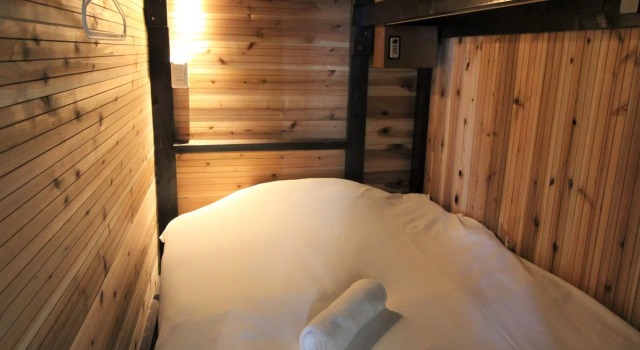 Кровать в общем номере Nerarel Hostel Namba