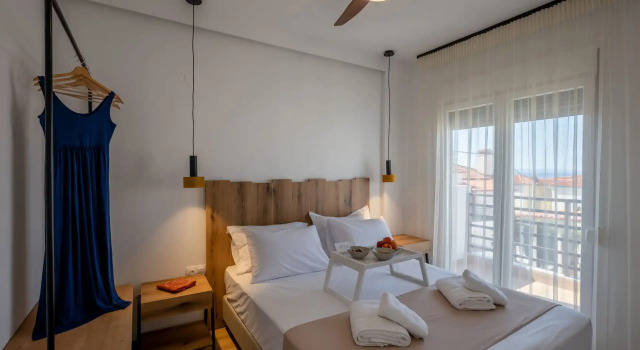 Люкс Цокольный этаж с видом на море Aiora Suites