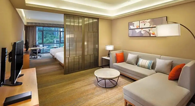 Номер Deluxe Hilton Garden Inn Shiyan