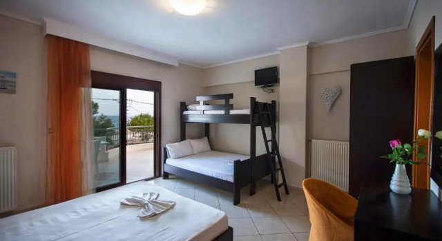 Семейный номер Standard с видом на море Villa Amalia Sun Beach