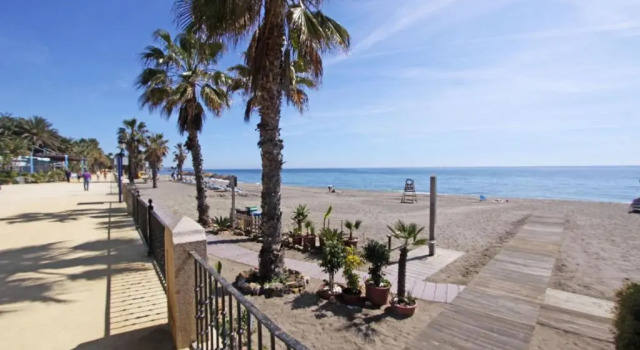 Апартаменты 1105 beachfront apartment golden mile marbella