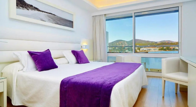 Двухместный номер с видом на море Hotel Argos Ibiza