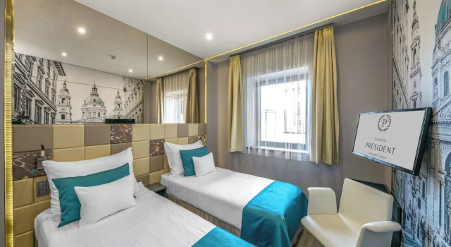 Двухместный номер Deluxe Hotel President Budapest, Affiliated by Meliá