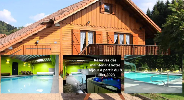 Шале Gite Roche Des Ducs Piscine toute lannée, Spa Sauna Hammam Accès Illimité