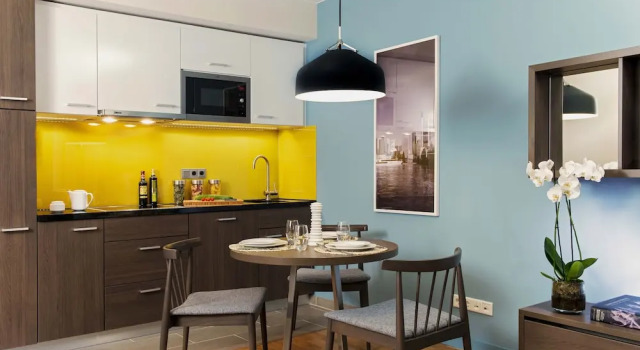 Апартаменты Classic c 1 комнатой Citadines City Centre Frankfurt