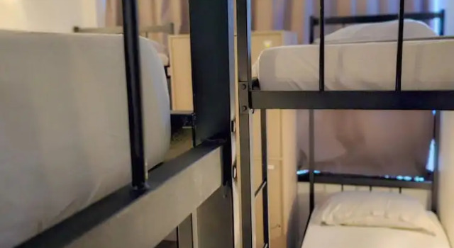 Кровать в общем номере Cápsula Hotel Sao Paulo - Paulista