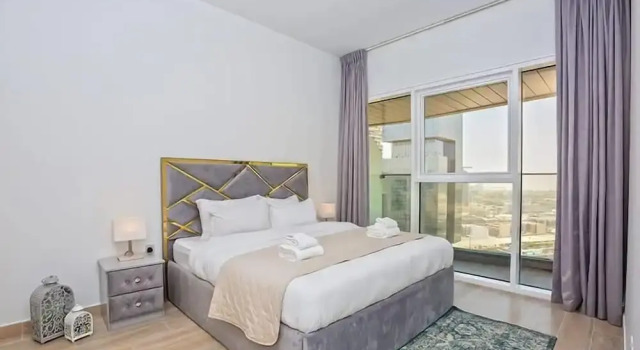 Guest and Co - Enchanting Vistas From This Fancy Apartment in JVC