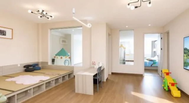 Семейный люкс с видом на море SunRise Seaside Hotel (Banyuewan Beach Huanhai Road Branch)