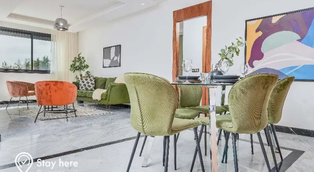 Номер Deluxe StayHere Rabat - Hay Riad Residential Living