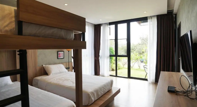 Трёхместный номер Standard с видом на сад Hug Jang Loei Garden & Resort