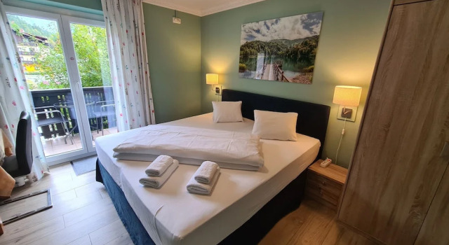 Двухместный номер Economy с балконом и с видом на горы B&B Hallstatt Lake OBERTRAUN self check in