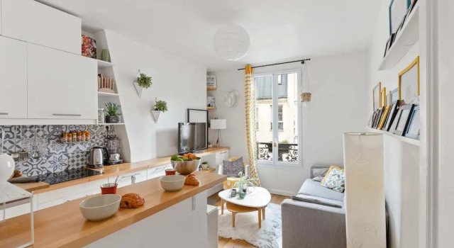 Charming Apartment for 2 in Paris, Забронировать Апартаменты/квартира 18-й округ: Монмартр Париж, рядом с Монмартр