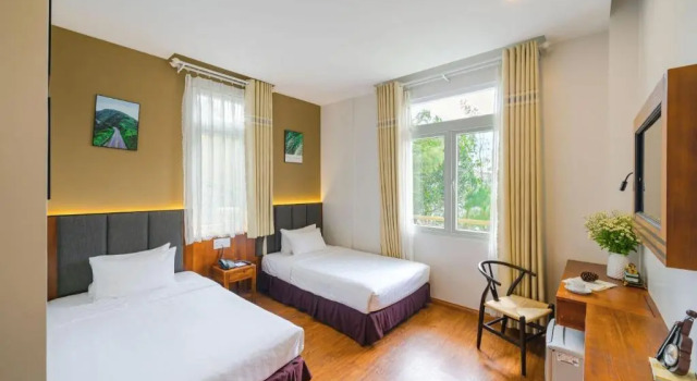 Двухместный номер Deluxe с видом на город Nature Hotel - Luong The Vinh