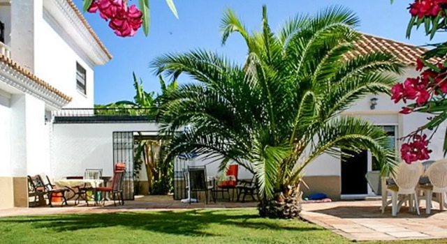 Villa with 3 Bedrooms in Nuevo Portil, with Pool Access, Enclosed Garden And Wifi - 500 M From the Beach, Book Villa Sommerhuse i Huelva, Hytte