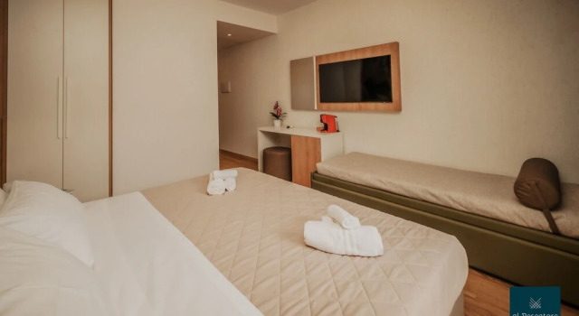 Номер Superior с балконом и с видом на горы Hotel Al Pescatore