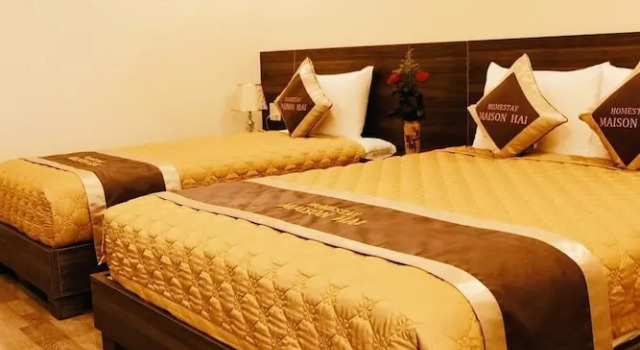 Трёхместный номер Deluxe с балконом Maison Hai Homestay Hoi An