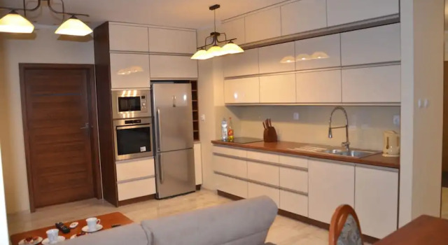 Апартаменты c 1 комнатой с балконом Luksusowy Apartament przy Plaży Niegocin