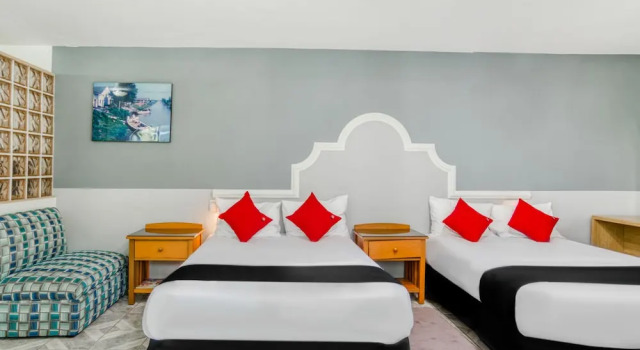 Четырёхместный номер Deluxe Hotel Posada Mirador