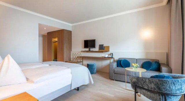 Двухместный номер Standard с видом на горы Seehotel Waldstätterhof Swiss Quality