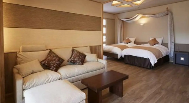 Трёхместный номер Luxury с 3 комнатами Ryokan Shinsen