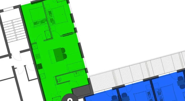 Апартаменты с 2 комнатами Hotel Alpenblick